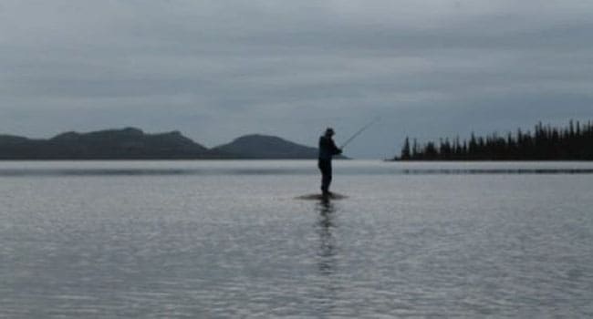 An epic fishing adventure at the Arctic Circle