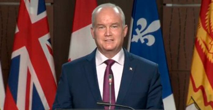 Erin O O’Toole set to break carbon-tax pledge