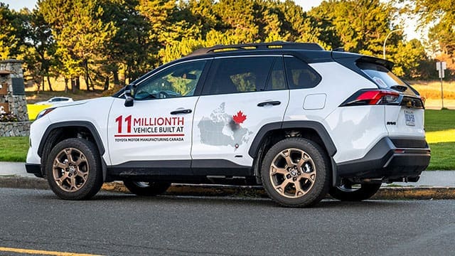 The tour highlighted the evolution of Toyota in Canada, from its early days to becoming the nation’s largest automaker