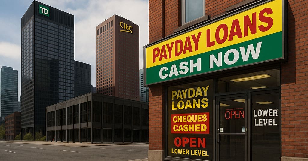 Canadians are turning to payday loans to survive, but banks and governments have failed to offer better options
